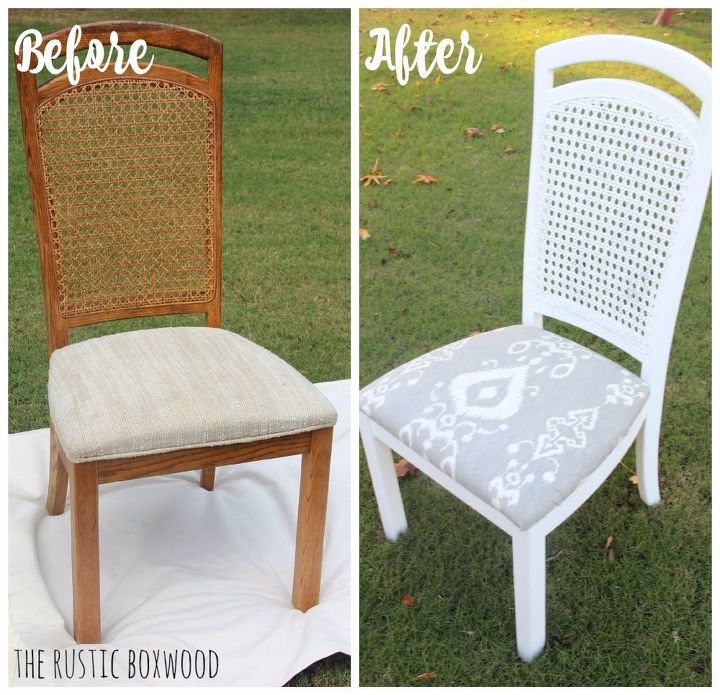 Diy Thrifted And Distressed Cane Chair Makeover Hometalk Diy Thrifted And Distressed Cane Chair Makeover How To Painted Furniture Reupholstoring