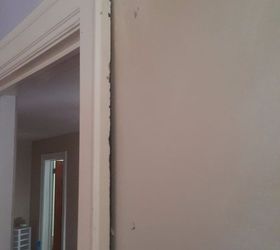 hanging drywall in uneven spaces
