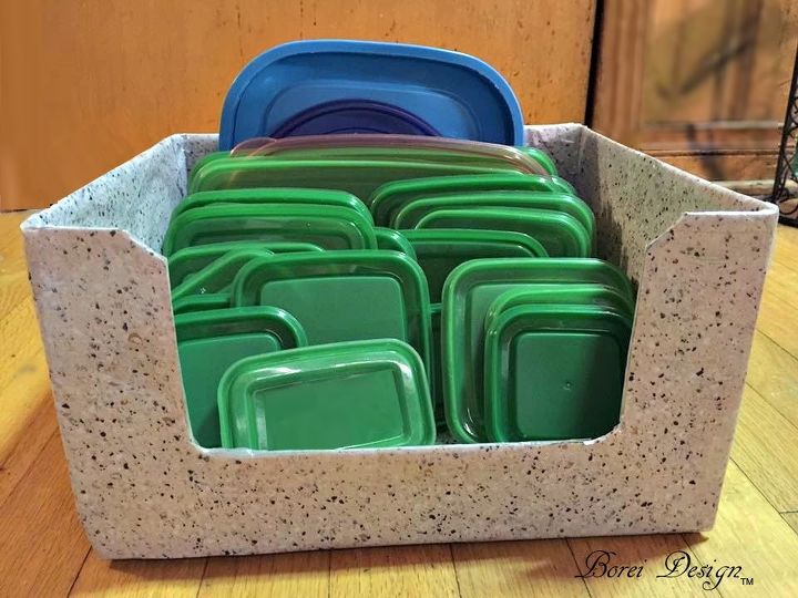diy free storage solution for all those food storage container lids , crafts, how to, organizing, repurposing upcycling, storage ideas