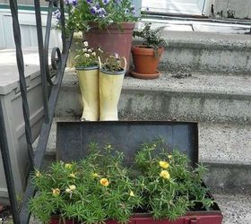 s how to transform your backyard into a junk garden, Plant your herbs in old rusted toolboxes