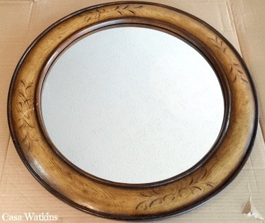 espejo de ojo de buey nutico de bricolaje