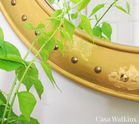 diy nautical porthole mirror, how to, painting, wall decor