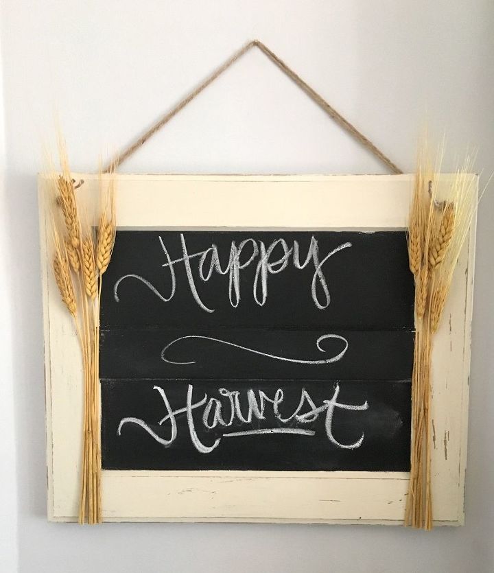 Turn A Cabinet Door Into A Hanging Sign Hometalk