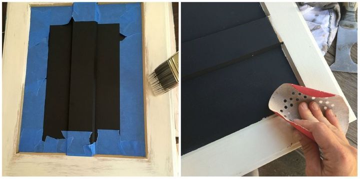 Turn A Cabinet Door Into A Hanging Sign Hometalk