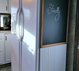 fridge makeover command center, how to, organizing, repurposing upcycling