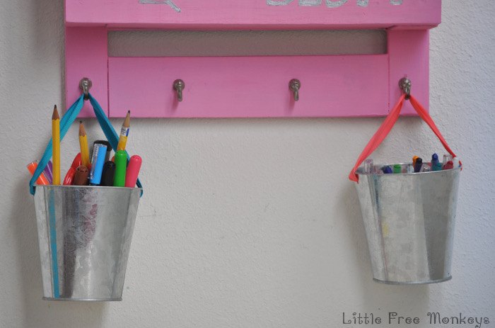diy desk organizer and homework station, crafts, how to, organizing, painting