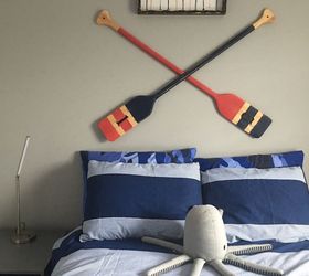 boat oar wall art