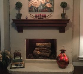 q questioning our style of our mantel, fireplaces mantels, home decor, home decor dilemma