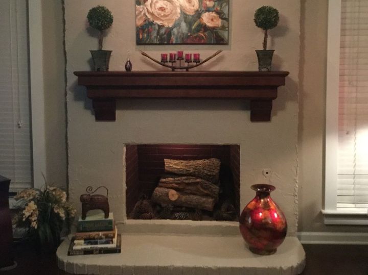 q questioning our style of our mantel, fireplaces mantels, home decor, home decor dilemma