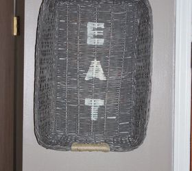 decorating with baskets, crafts, how to, painting, repurposing upcycling, wall decor