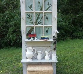 15 brilliant ways to upcycle old doors, Turn it into an authentic book shelf