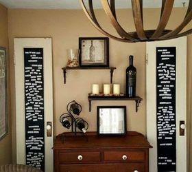 15 brilliant ways to upcycle old doors, Hang it up as fun wall decor