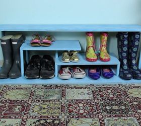 build a shoe rack, crafts, how to, organizing, shelving ideas, woodworking projects