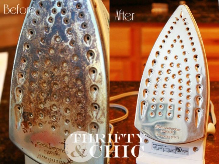 17 ways you never thought of using baking soda in your home, Use some to scrub the gook off of your iron