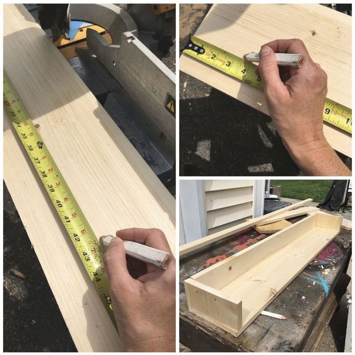 make an easy wooden cornice