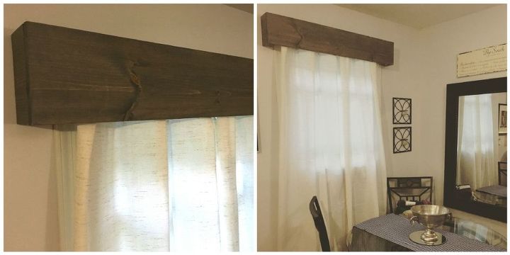 Make an Easy Wooden Cornice | Hometalk