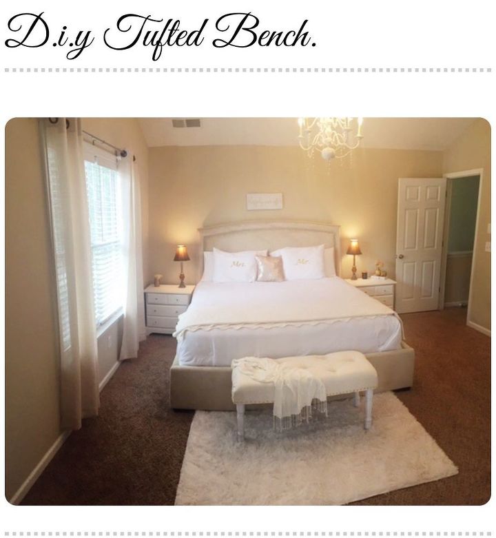 60 D I Y Tufted Bench Hometalk