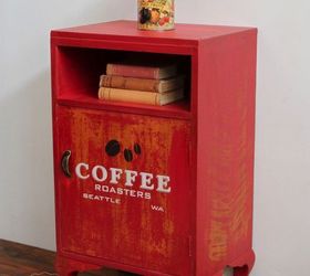Miss Mustard Seed's Milk Paint Chippy Coffee Station
