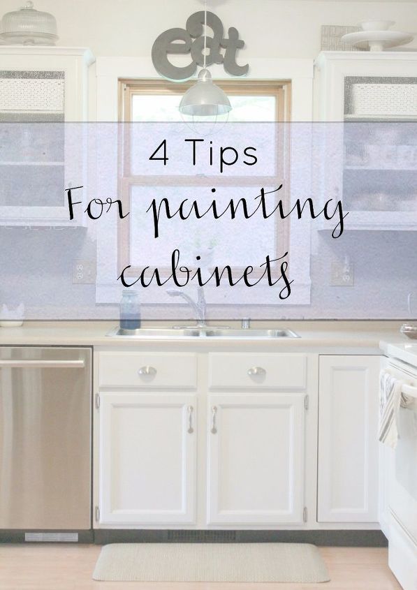 4 tips for painting cabinets, how to, kitchen cabinets, painting cabinets