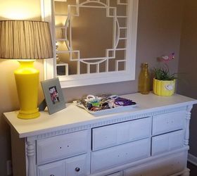 a guest bedroom budget makeover , bedroom ideas, painted furniture