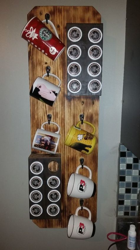 Add Hanging Coffee Storage To Your Kitchen Walls Hometalk