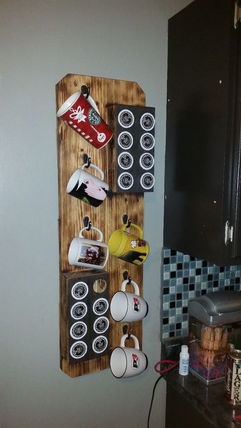 Add Hanging Coffee Storage To Your Kitchen Walls Hometalk