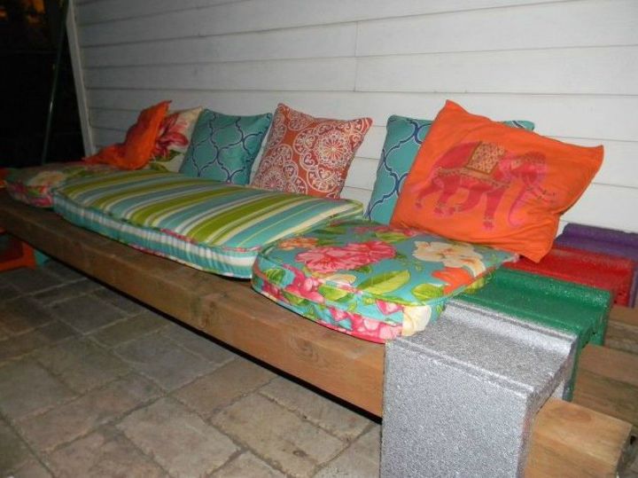 s you still have time to get the backyard oasis of your dreams, outdoor furniture, outdoor living, Or a simple lounge area with cinder blocks