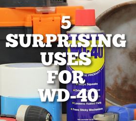5 surprise uses for wd 40, cleaning tips, how to