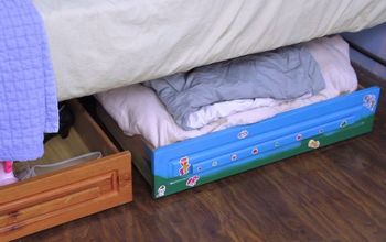 Add Storage Drawers Under Your Bed