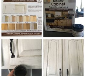 oak update, kitchen cabinets, painting cabinets
