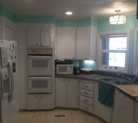 kitchen before and after, kitchen design, painting