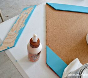diy custom bulletin board, crafts, how to, painting, tools