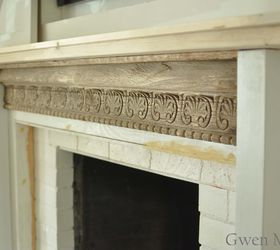 diy fireplace mantel reveal , fireplace makeovers, fireplaces mantels, how to, painting