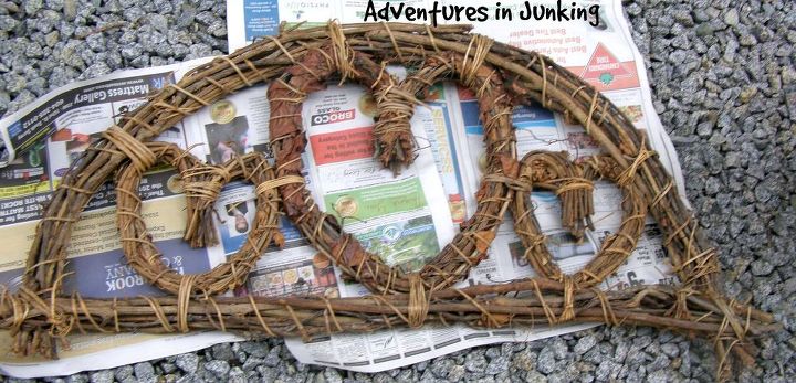 wicker wedding direction, how to, painted furniture, repurposing upcycling, wall decor