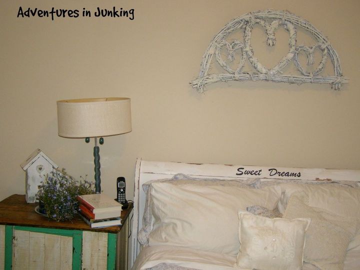 wicker wedding direction, how to, painted furniture, repurposing upcycling, wall decor