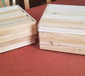 how to make a shim box with a lid all four sides covered, crafts, how to, repurposing upcycling, storage ideas