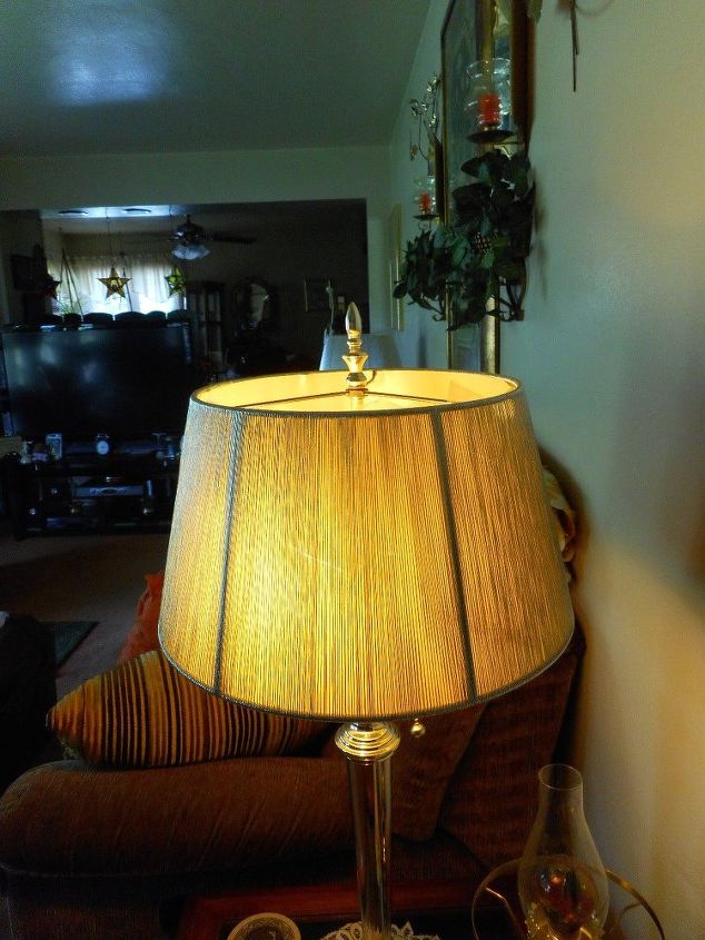 Redoing A Lamp Shade Hometalk, Redo Old Lamp Shades