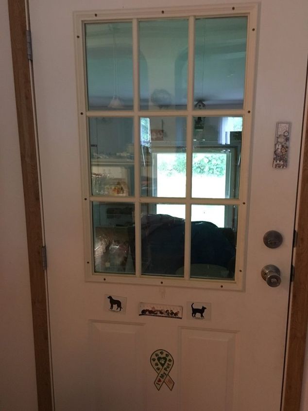How To Put A Dress On A Pig Of A Windowed Door Hometalk