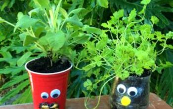 DIY Monster Herb Planters