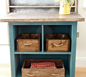 12 space saving hacks for your tight kitchen, Build a small portable kitchen island