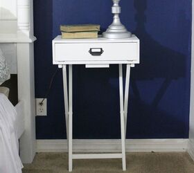 pottery barn knockoff diy nightstand, diy, painted furniture, woodworking projects