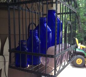all caged up , crafts, outdoor furniture, outdoor living, True blue