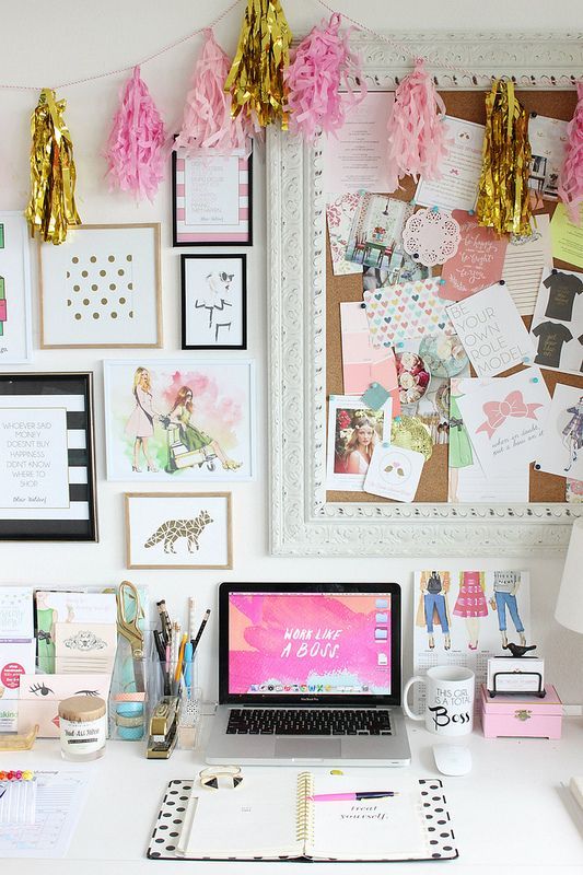 escritrio em casa acessvel e elegante em 5 passos fceis, Fonte Pinterest com
