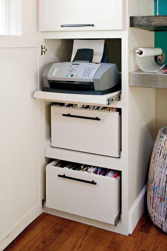 escritrio em casa acessvel e elegante em 5 passos fceis, Fonte Pinterest com