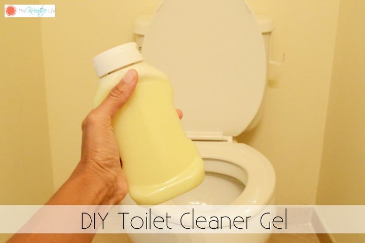 diy toilet cleaner gel, bathroom ideas, cleaning tips, how to