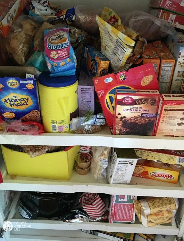 organizing a small pantry, closet, organizing, storage ideas, See the after by visiting TCL