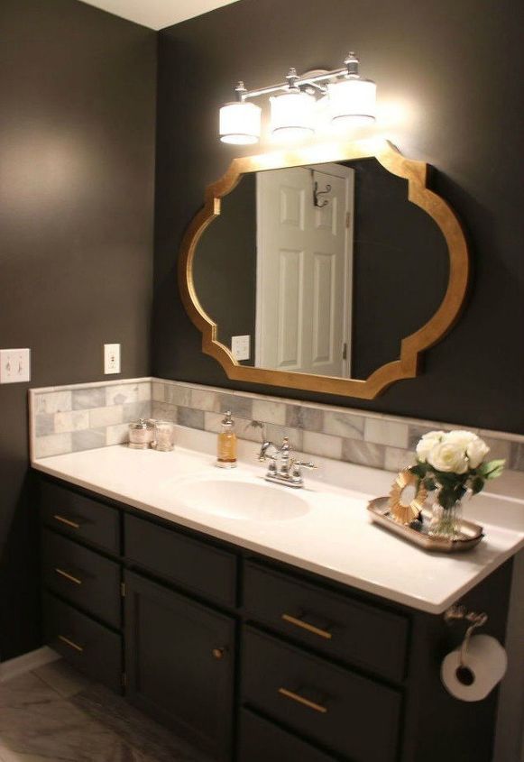 s 14 mesmerizing ways to use tile in your bathroom, bathroom ideas, Add stone tile for an elegant hotel feel