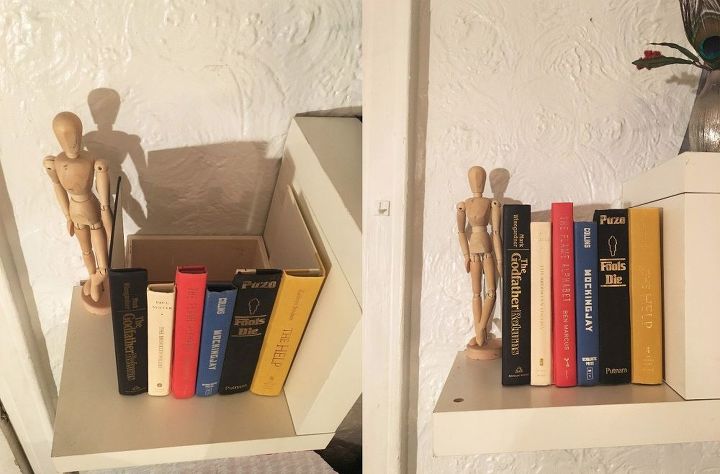 13 cosas impactantes que puedes hacer con los libros viejos no deseados, Pegue las tapas de los libros para crear una caja de almacenamiento secreta