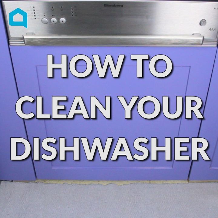 how to clean your dishwasher