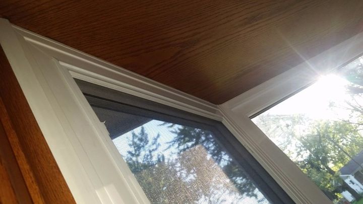 q how do i install cellular shades on a vinyl bay window , window treatments, windows